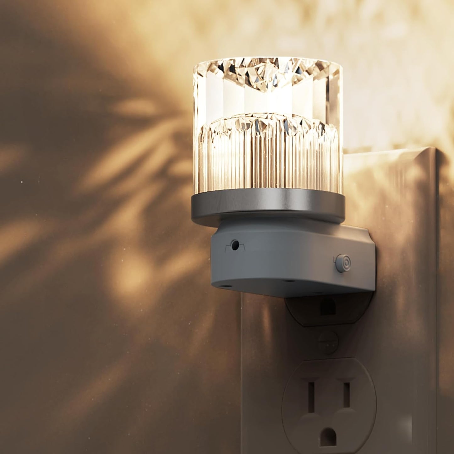 L LOHAS LED Night Light, Bubble Night Lights Plug into Wall,2 Pack 3000K/4000k/5000K Adjustable Color Temperature Night Light,Dimmable Nightlights with Dusk to Dawn Sensor for Rooms Bathroom Hallway