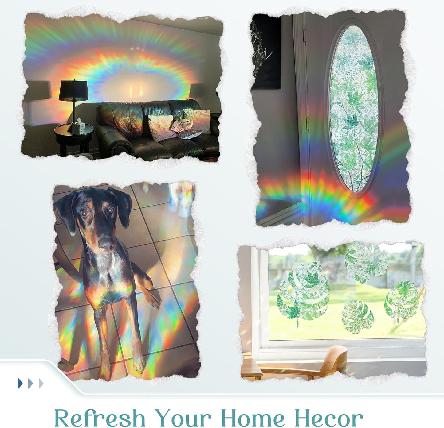Haton Window Privacy Film Frosted Glass Film for Door Bathroom Shower, Peel & Stick, Day & Night, Papel para Ventanas Privacidad, Covering Sticker Removable Decorative Translucent Pure 17.5" x 78.7"