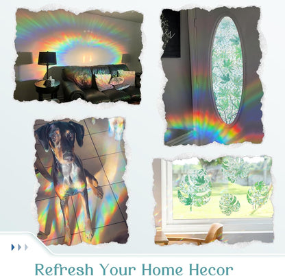 Haton Window Privacy Film Frosted Glass Film for Door Bathroom Shower, Peel & Stick, Day & Night, Papel para Ventanas Privacidad, Covering Sticker Removable Decorative Translucent Pure 17.5" x 78.7"