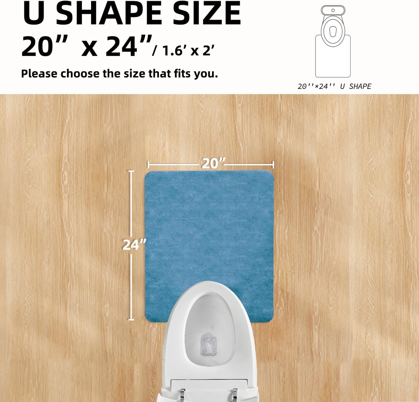 TYUU Bath Mat, Bathroom Rugs Non Slip Washable Thin Absorbent Quick Dry Bath Mat Fits Under Door Bathroom Floor Mat Perfect for Bath, Shower, or Sink 16"x24" Dark Grey