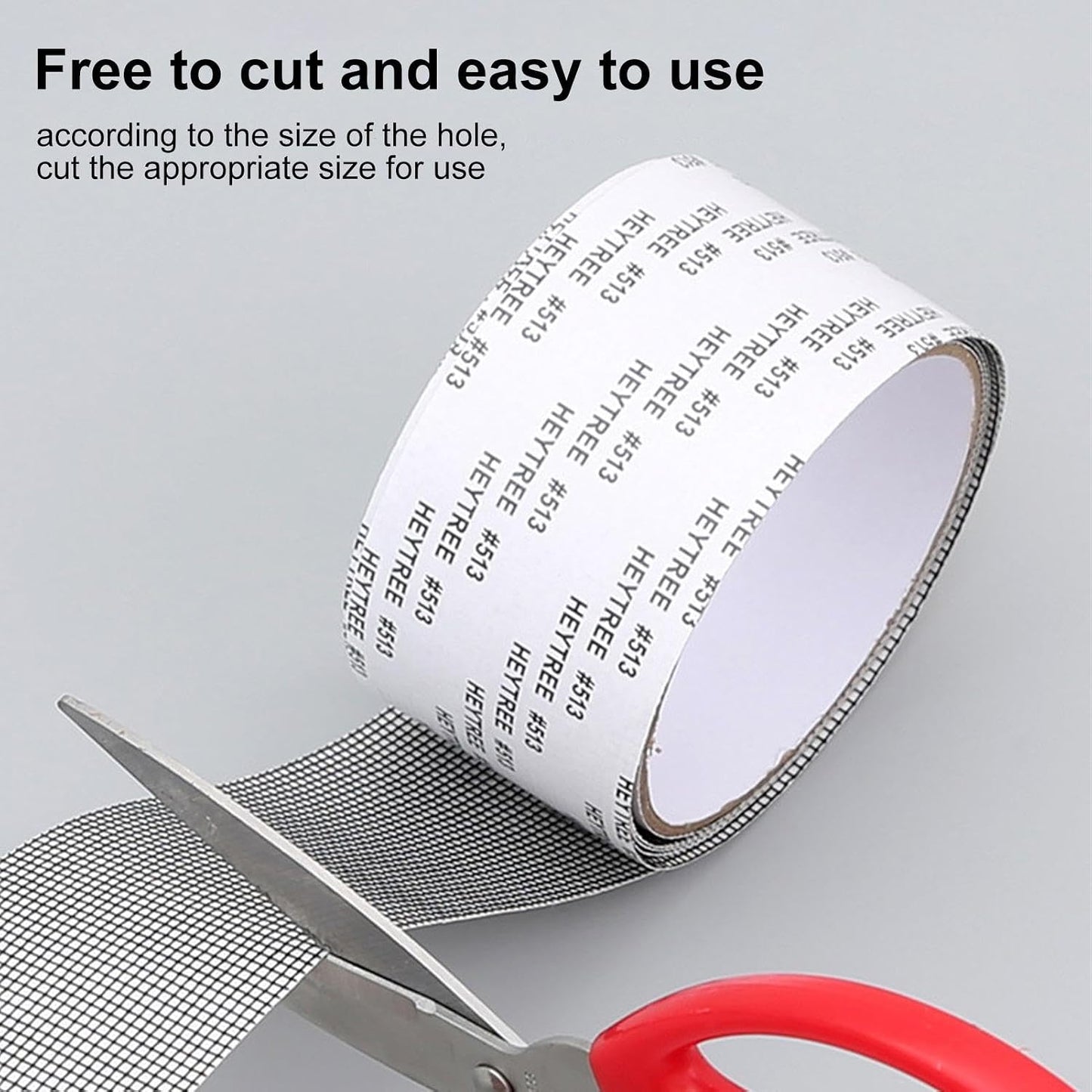 Screen Repair Tape, Screen Door Repair Patch, Waterproof Window Screen Repair Tape, Strong Adhesive Screen Repair Tape, Screen Tape Mesh Repair for Screen Door Holes Tears Instantly, Gray