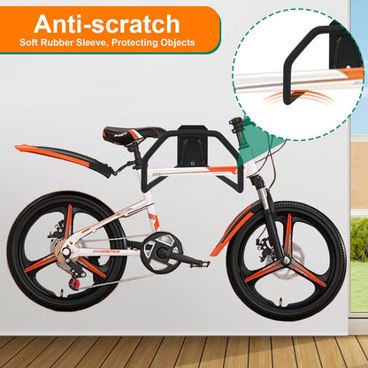 PeoMev Garden Hose Holder Wall Mount - Heavy Duty Water Hose Holders for Outside, Metal Hoses Hanger Sturdy Hose Reel Hooks for Garden
