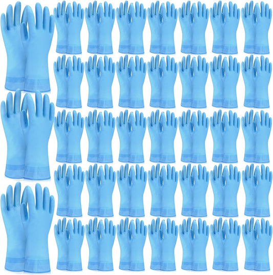 Rubber Reusable Gloves Long Household Dishwashing Gloves Kitchen Cleaning for Dishes Clean Gardening
