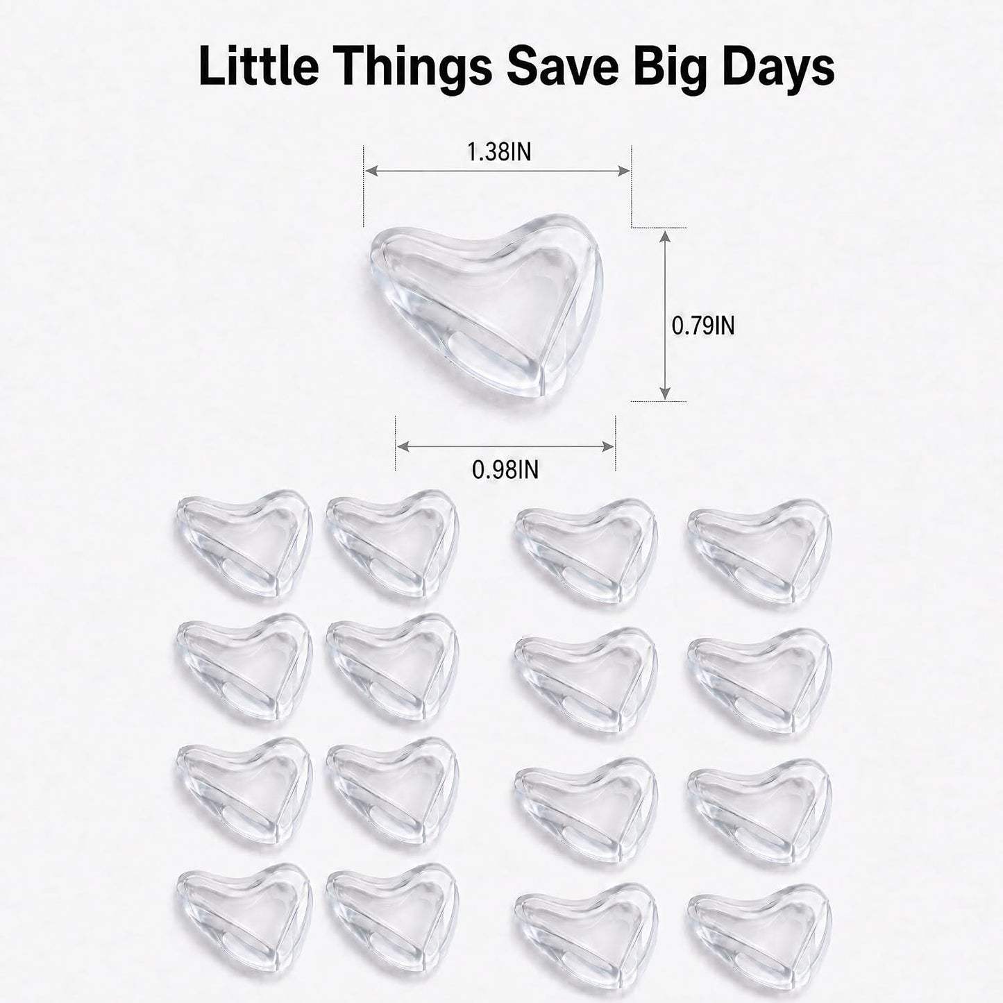 30 Pcs Clear Baby Corner Protectors, L-Shaped & Spherical Baby Proof Guards | Soft PVC Table Corner Covers for Safety on Tables, Cabinets, Shelves, Furniture Edge Guards, Safety Bumpers for Home(14L&16R)