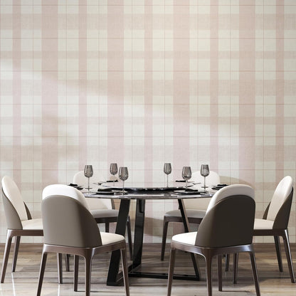 Modern Peel and Stick Wallpaper 17.3" x 78.7" Self Adhesive Wallpaper Textured Neutral Stripe Contact Paper Removable Vinyl Wall Paper for Living Room Bedroom Accent Wall Modern Minimalist Wall Decor