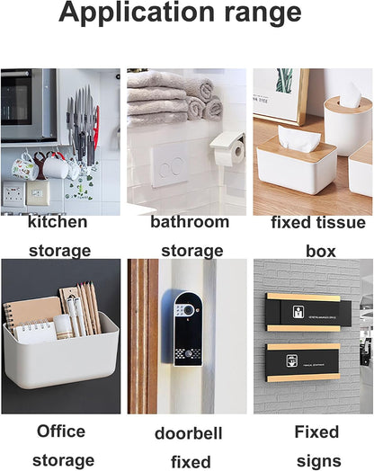 COYOUCO Nano Grip Tape Reusable Removable Washable Double Sided Sticky Strips Seamless Traceless Tape Adhesive Kitchen Holder