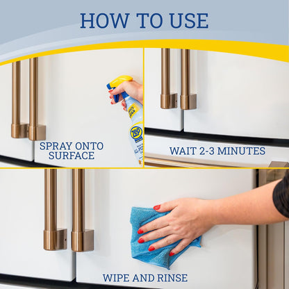 Zep Home Pro Heavy-duty All-Purpose Cleaner - 32 oz (Pack of 1) R61306 - Removes tough grime from multiple surfaces throughout the home and leaves behind a fresh linen scent