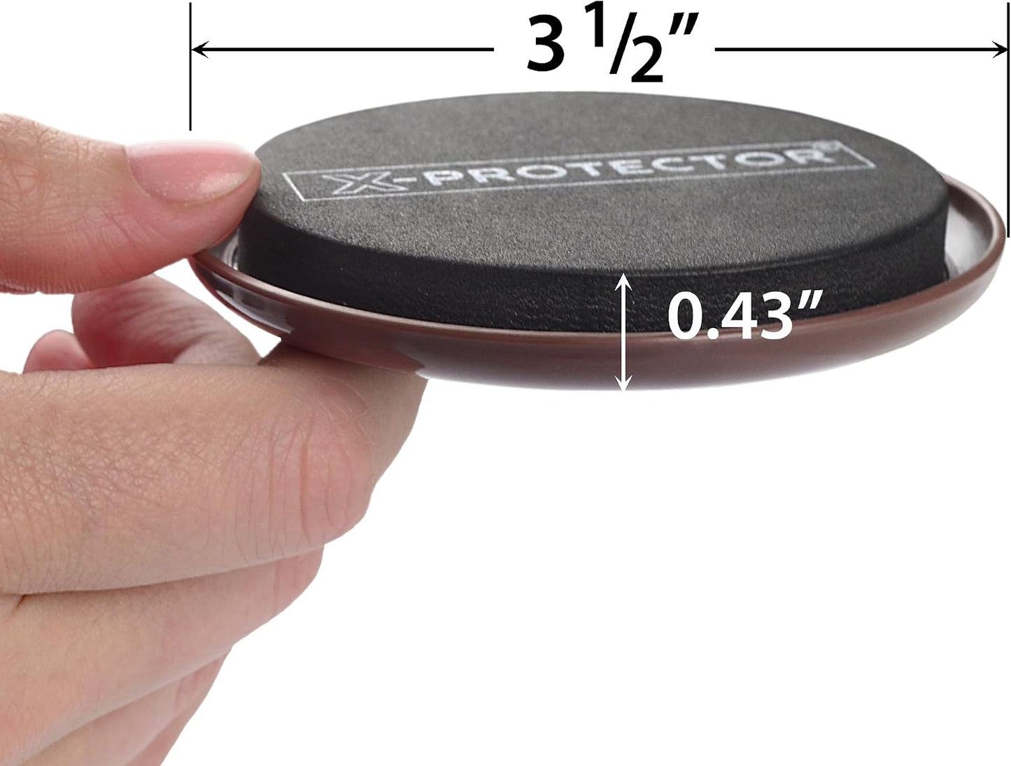 Chair Sliders X-PROTECTOR – Furniture Sliders 40 pcs Carpet Sliders 1” – The Best Furniture Moving Pads – Premium Chair Leg Floor Protectors – Slide Effortlessly with Chair Pads & Protect Your Floor!