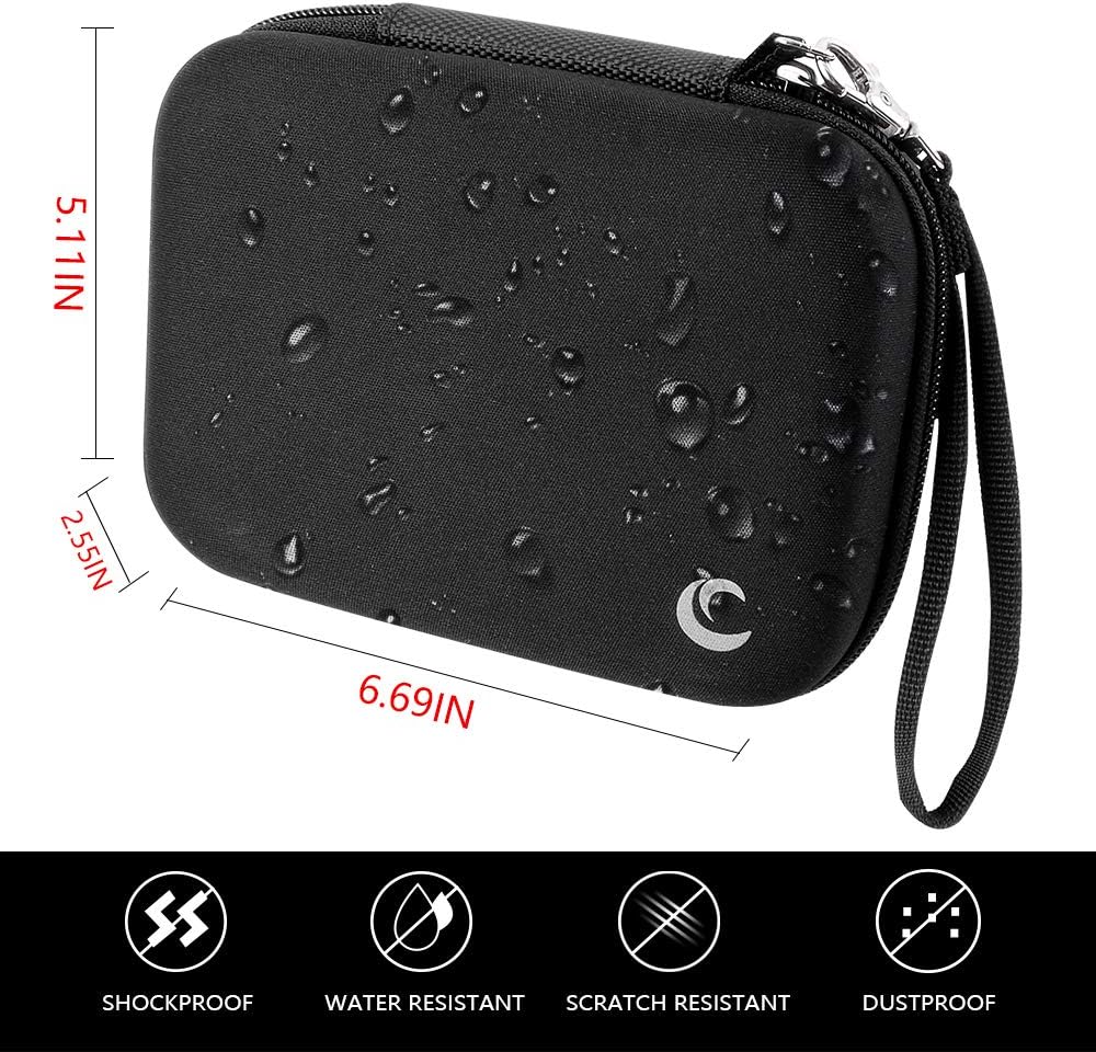 Comecase Battery Storage Case with Tester, Holds 148+ AA AAA C D 9V, Black | Hard-Shell Design, Carry Handle and Custom Foam Slots Keep Batteries Visible, Separated and Ready for Home, Garage or Office