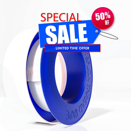 D-NYX Teflon Tape 4 Rolls 1/2 Inch(W) X 520 Inches(L) Teflon Duct Sealant Tape for Shower Head, Plumbing Thread Tapes, Water Pipe Sealing Plumbers PTFE Thread Seal, Pipe Dope Plumbers Accessories