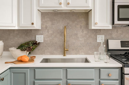 2026 New Upgrade Peel and Stick Backsplash Tile, Peel and Stick 11.34" X 11.57" Wall Tile for Kitchen, Bathroom, Fireplace, Laundry (Beige Ecru, 10 Packs)