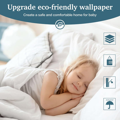 Dimoon 17.3" X 78.7" Peel and Stick Wallpaper Floral Contact Paper Boho Beige White Renter Friendly Natural Wall Paper Waterproof Removable Self Adhesive Wallpaper for Bedroom Livingroom Vinyl Roll