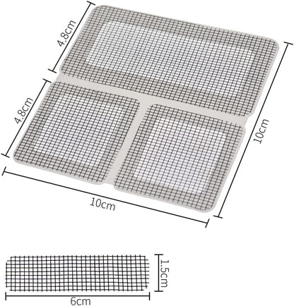 Window Screen Repair Kit 20 Patches DGQ Door Screen Repair Tape Strong Adhesive Waterproof Fiberglass Mesh Covered Repair Kit Window Screen Repair Patch Window Vinyl Screen