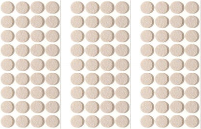 Furnigear Felt Furniture Pads for Hardwood Floors - Self Adhesive Chair Felt Pads, Floor Protector for Furniture Feet, Furniture Sliders Moving Your Furniture Smoothly - Anti Scratch 96 Pcs 3/4" Round