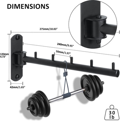 Mooche Swing Clothes Hanger Rack, Garment Racks Folding Clothes Bar Wall Mounted, 180°Rotation Laundry Drying Rack 304 Stainless Steel Space Saving for Laundry Room Bedroom Balcony, 9.45" Long