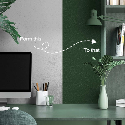15.7" X 118" Black Silk Wallpaper Embossed Self Adhesive Peel and Stick Wallpaper Contact Paper Removable Waterproof Kitchen Vinyl Wrap Cabinet Furniture Textured Renter Friendly Wall Gift Paper