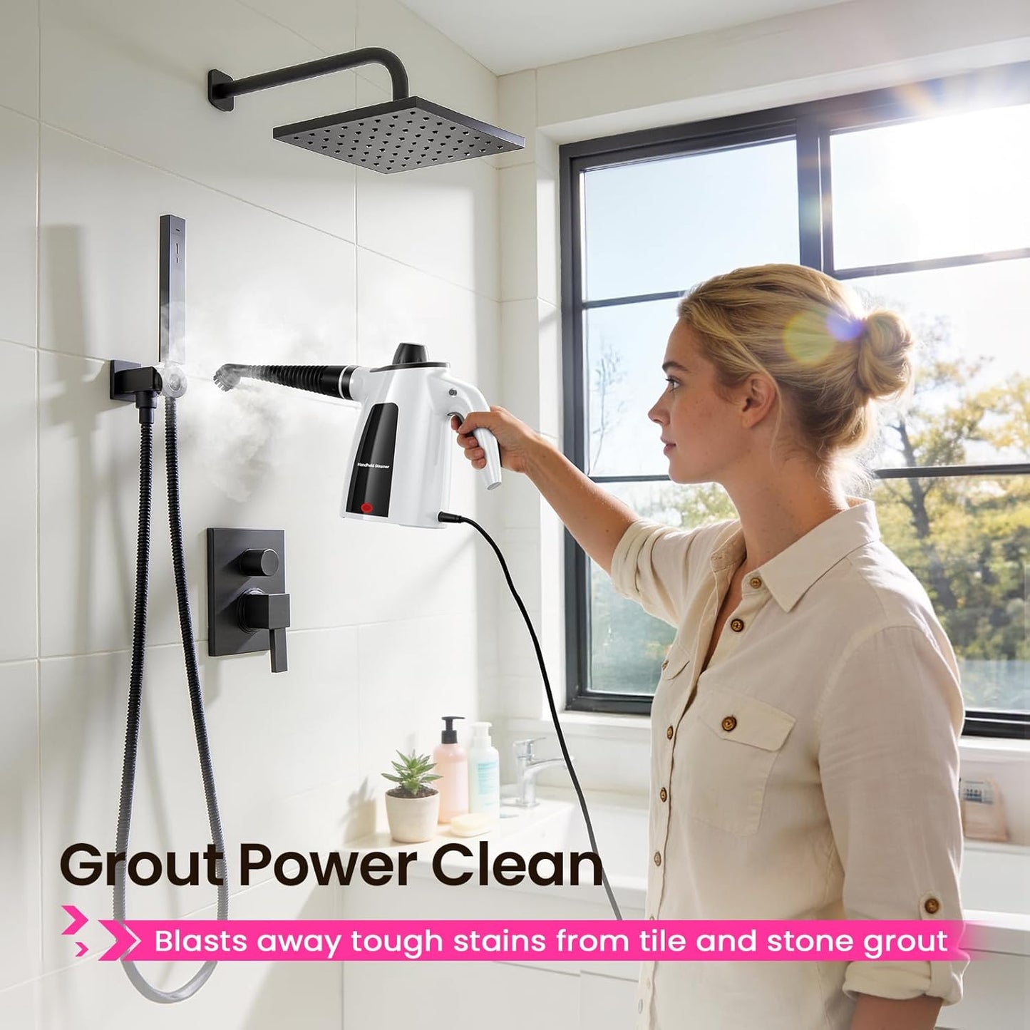 Electric Scrubber, Steam Cleaner