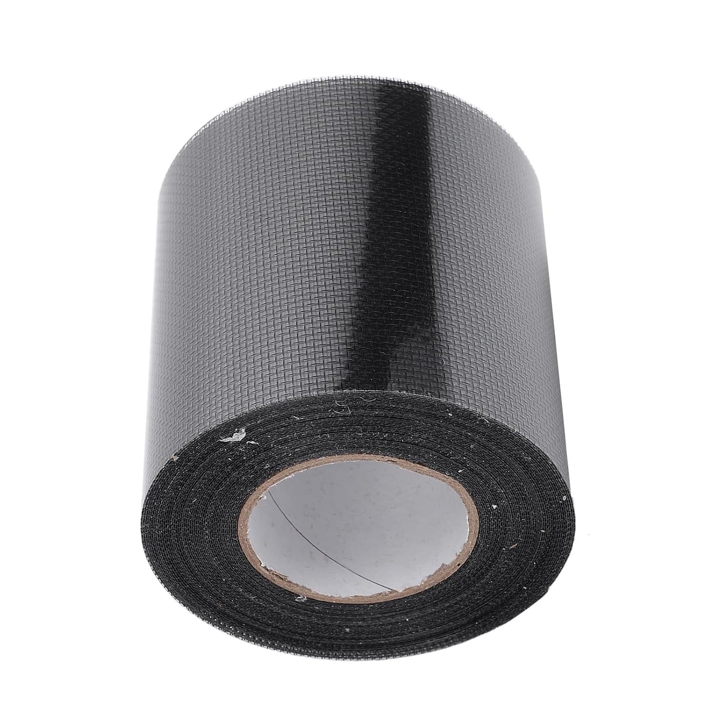 Window Screen Repair Mesh Patch Self Adhesive Tape Roll Strong Sticky Breathable Net Repair Kit for Home Camping Tent Door Bed Screen Quick Fix Solution 80mm x 6.1m (Black)