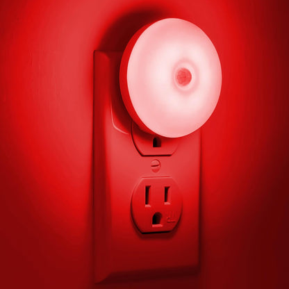 Motion Sensor Night Light, 2 Pack Motion Activated Night Light Plug in, Automatic ON OFF, 3200K Warm Hue, LED Nightlights Plug into Wall, for Bathroom, Kitchen, Bedroom, Kids room, Hallway, Stairway
