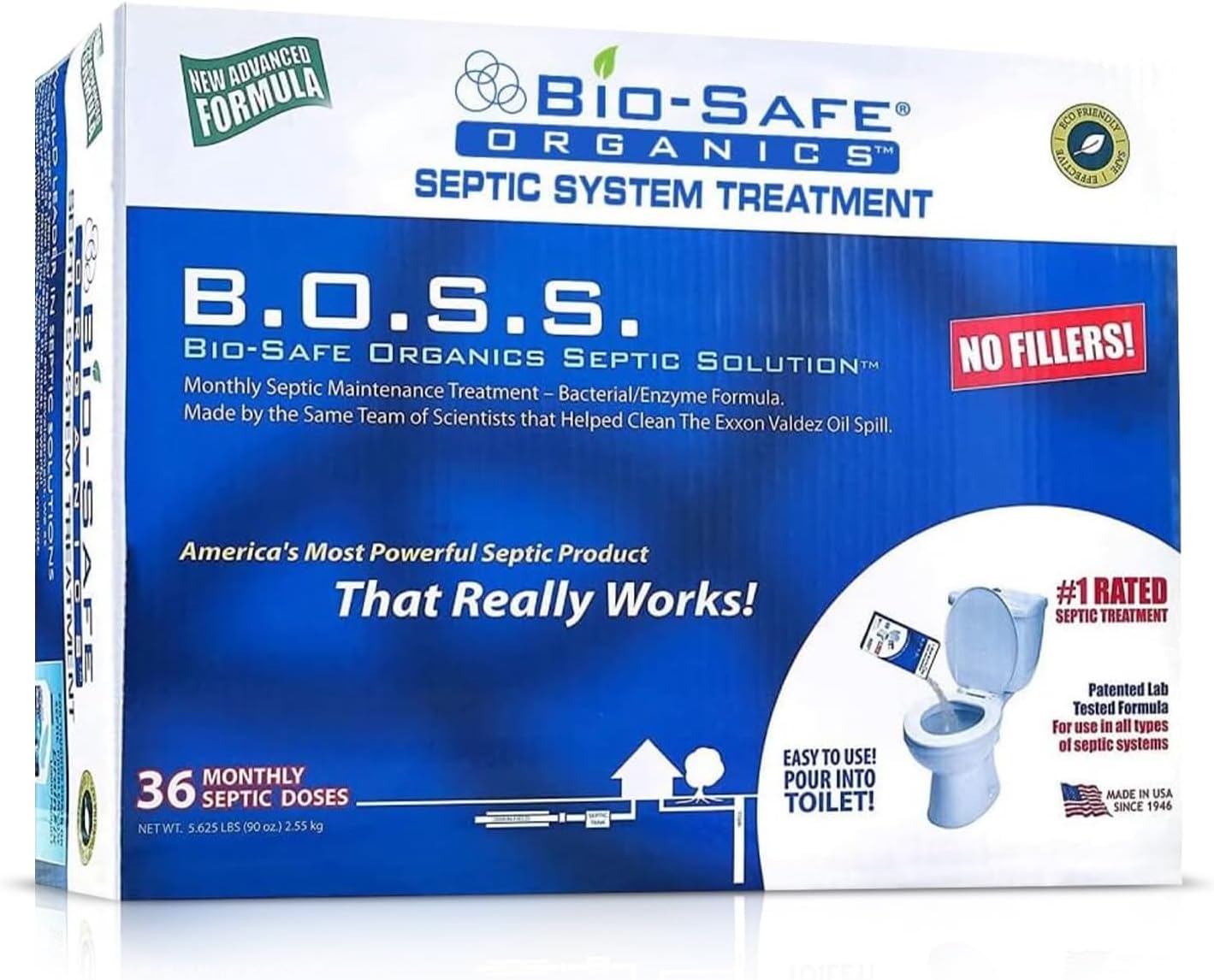 DrainFix & Septic Restorer – 32 oz Enzyme Septic Tank Treatment & Drainfield Restoration – Organic Drain Cleaner for Sewer Lines, RV & Home Plumbing – Safe for Pipes & Septic Systems