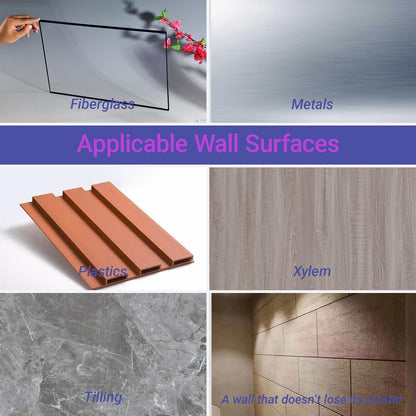 Extra Wide Nano Double Sided Tape - Removable Washable Adhesive for Walls, Home, Tiles, Glass, Mirror - No Residue Heavy Duty Sticky Tape (3 Roll) (0.8 in + 1.2 in)