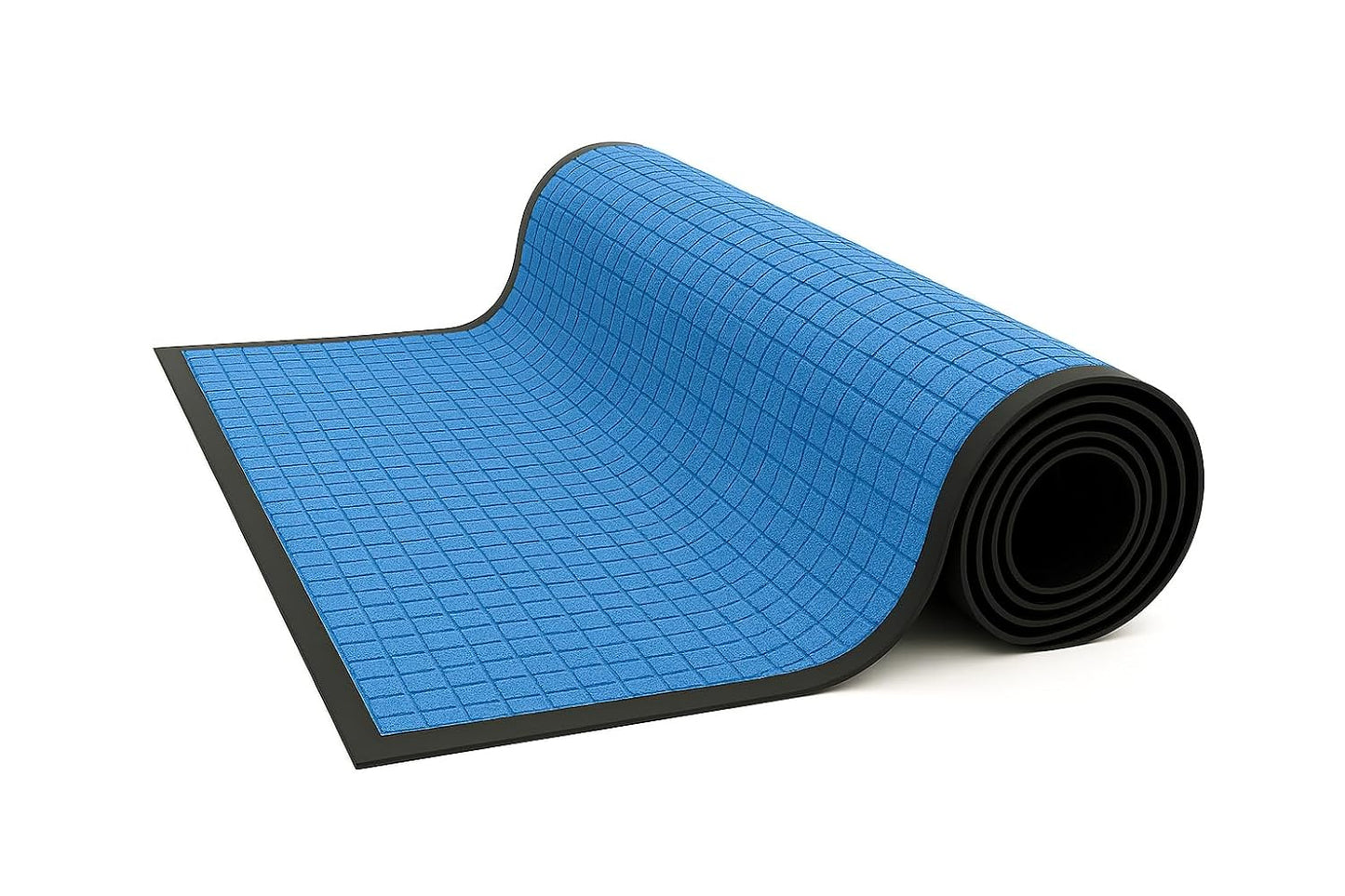 Guardian WaterGuard Indoor/Outdoor Wiper Scraper Floor Mat, Rubber/Nylon, 3'x4', Grey