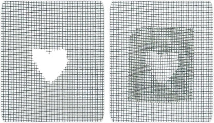 Self Adhesive Net Mesh Repair Tape Window Screen Repair Tape Door Fix Patches Anti Insect Fly Mesh Broken Hole Replacement Insect Fly Repair Mesh Net