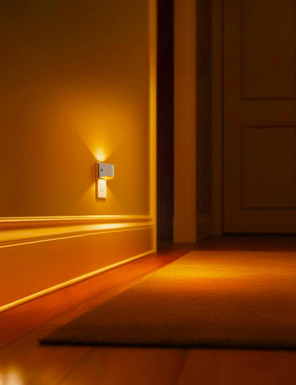 L LOHAS LED Night Lights Plug into Wall 2 Pack, Dusk to Dawn Sensor Nightlight, Brightness Adjustable, 3000K Soft White