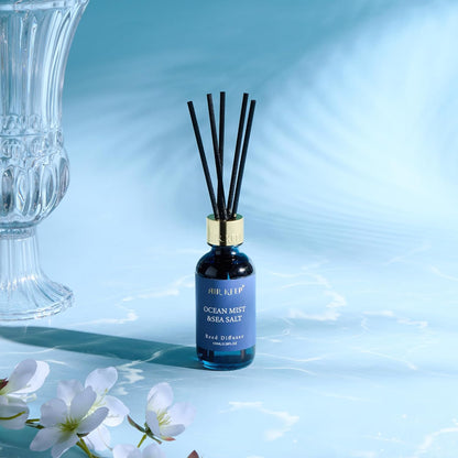 Airkeep Reed Diffuser Oil Set with Reed Sticks,Vanilla Aromatherapy Oil Scent Diffuser for Home Office Bathroom Decoration Perfume and Gifts 3.38 oz/100ml