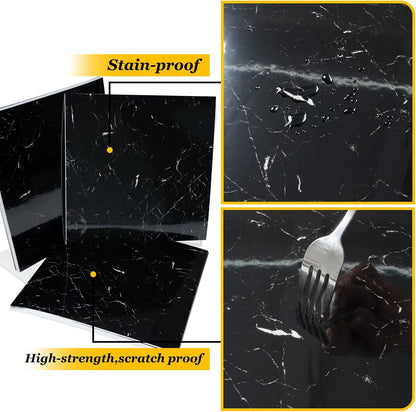 10 Sheets Peel and Stick Backsplash, 11.8"x11.8" Stick on Backsplash Tile Stickers Self Adhesive Backsplash Tile for Kitchen Bathroom Laundry Room