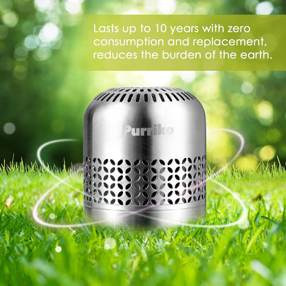 Purriko Refrigerator Deodorizer | Lasts up to 10 Years, Fridge Deodorizer Odor Eliminator, More Effective Than Baking Soda and Bamboo Air Purifying Bags