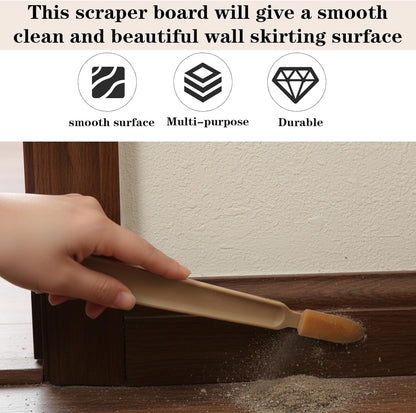 Kifmurase 17Pcs Rubber Caulking Spatulas Tools, Silicone Caulking Finishing Tool Kit, Multifunctional Caulk Remover, Smoothing Spreader Applicator for Floors, Tiles, Walls, Bathrooms (4 Sizes)