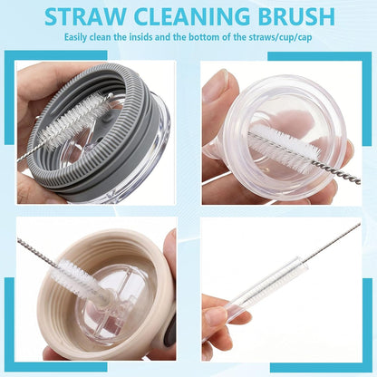 15PCS Cleaning Brush Cleaning Supplies, Hard Bristle Crevice Cleaning Brush Grout Brush for Bathroom, Kitchen, Window Sill, Tile Corners & Household Deep Cleaning