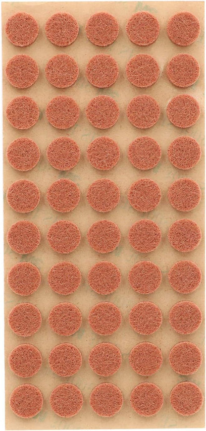 Furniture Felt Pads 3/8" (10mm) Diameter Round 3M Self Adhesive Protects Kitchen Cabinets, Drawers, Desks and Furniture Against Bumps and Scratches 100 Pack - Grey
