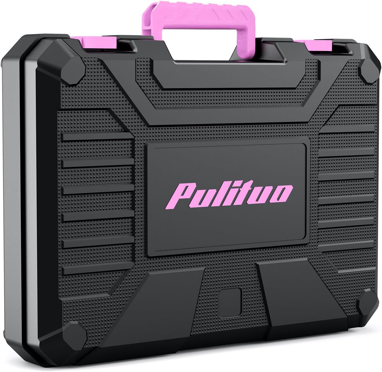 PULITUO Drill Set, 149-Piece Home Tool Set with 12V Pink Cordless Drill, Tool Box, Hand Tool Kits for Women & Men and DIY Enthusiasts, for Home Improvement