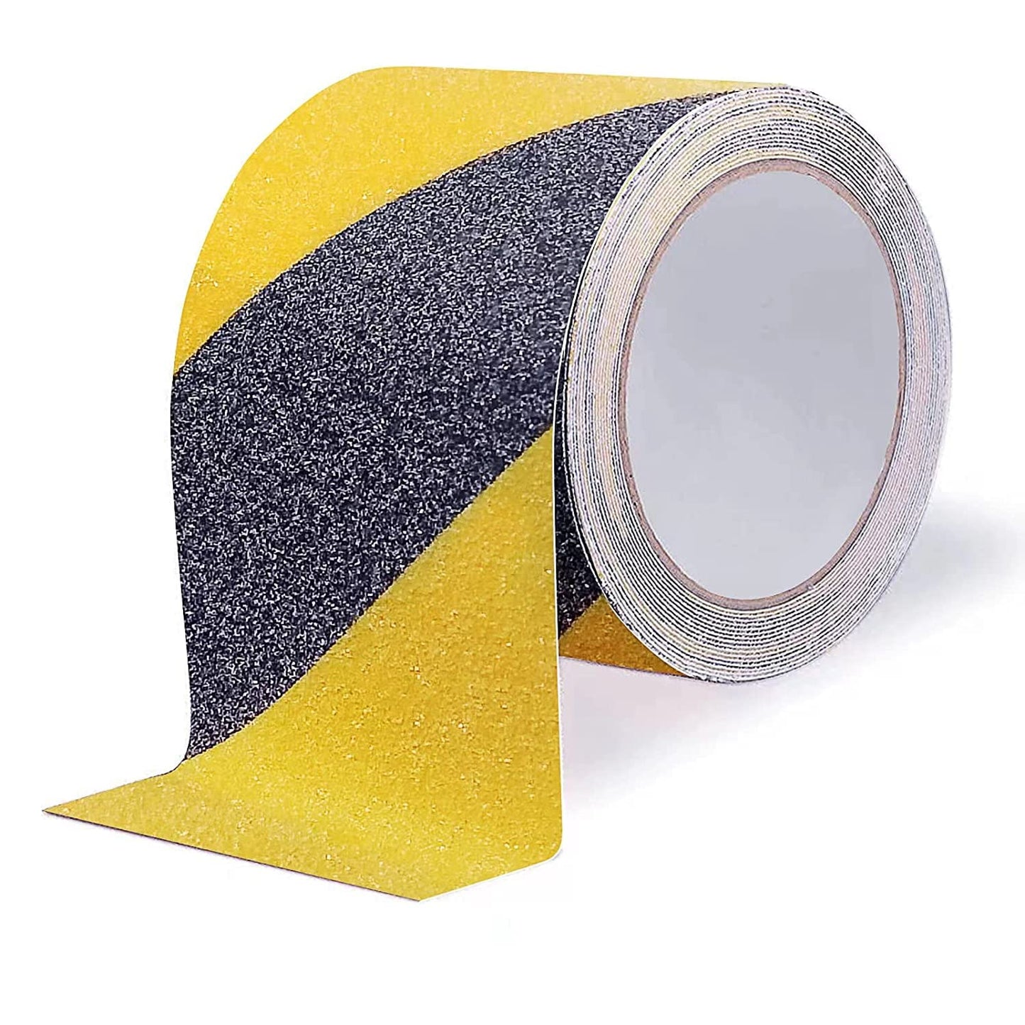 Qingluan Anti Slip Tape, Safety Non Slip Tape Outdoor Waterproof, High Adhesive Grip Tape for Stairs, Tread Step, Ramp, Skateboard, Caution to Keep from Slipping (Yellow/Black, 2 Inch x 33 Foot)