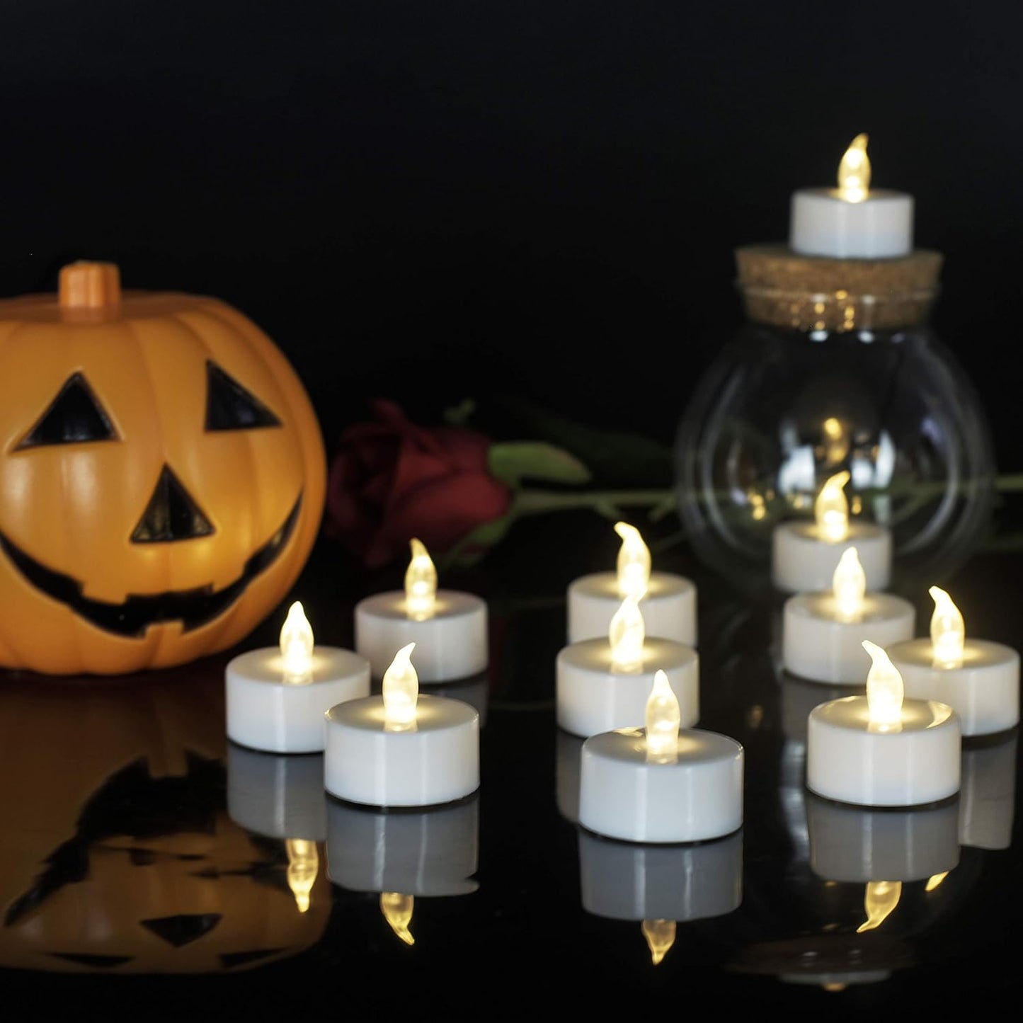 Flameless Flickering LED Battery Candles :Set of 3 Ivory Real Wax Pillar Operated Fake Faux Lights with Remote Control and Timer Function Flicker Candle for Decoration Christmas Votive Garden Outdoor