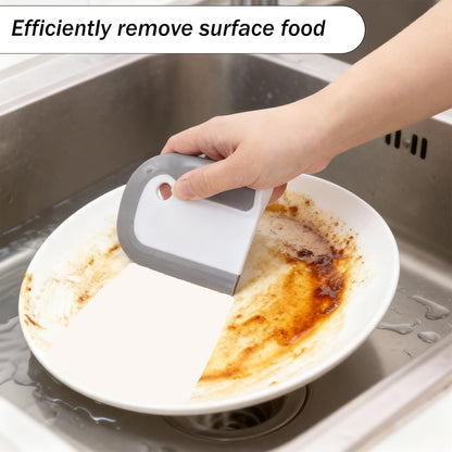 Silicone Sink Squeegee, Small Kitchen Sink Squeegee, Curved Silicone Tiny Squeegees for Countertops, Kitchen Sinks, Bathroom Mirror