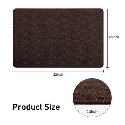 KOOTETA Stair Treads for Wooden Steps Indoor, 15 Pack 8" X 30" Non Slip Carpet Stair Treads with Reusable Adhesive for Kids Elders and Dogs, Surface Polyester TPR Backing Stair Runner Rugs, Dark Grey