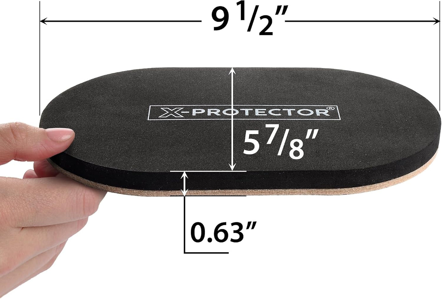 X-Protector Felt Furniture Sliders for Hardwood Floors 24 PCS 1” - Self-Adhesive Furniture Slider - Heavy-Duty Furniture Movers for Hard Surfaces - Felt Sliders - Move Your Furniture Easily!
