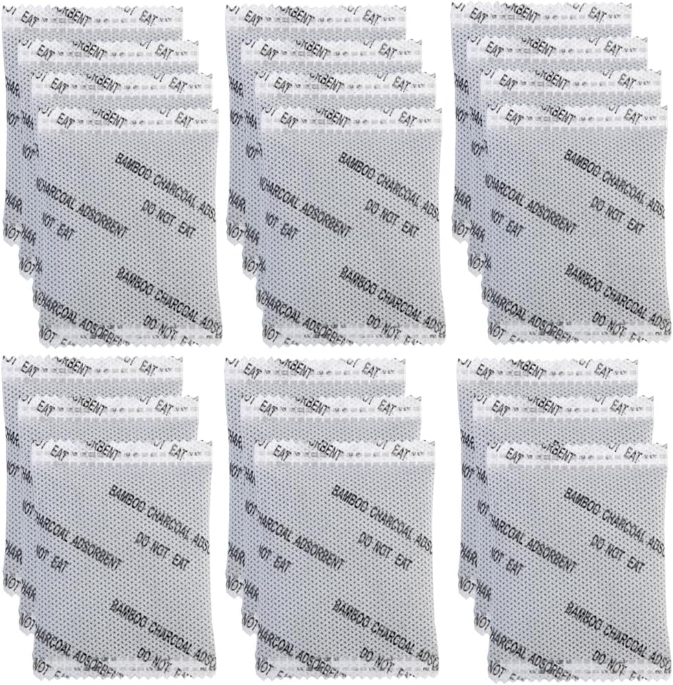 30Pack Activated Charcoal Odor Absorber for Strong Odors in Car,Closet,Shoe | Natural Activated Charcoal Air Purifying Bag Odor Eliminator; 10g/Pack Air Freshener for Home,Car,Closet,Shoe,Basement,Pet