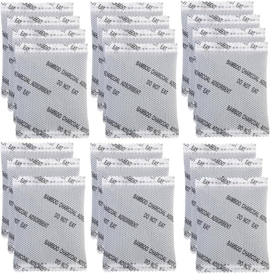30Pack Activated Charcoal Odor Absorber for Strong Odors in Car,Closet,Shoe | Natural Activated Charcoal Air Purifying Bag Odor Eliminator; 10g/Pack Air Freshener for Home,Car,Closet,Shoe,Basement,Pet