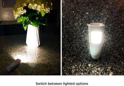 LED Power Failure Light, Flashlight and Night Light By Westek - A Safety Must-Have for Blackouts / Power Outages - Ideal for Use At Home, Be Prepared - Battery Back-Up, No Need To Recharge, Pack of 2