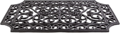 DII Rubber Doormats Collection All Weather, 18x30, Lattice