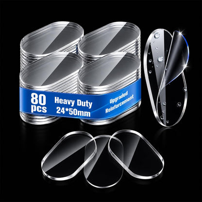 48PCS Nano Double Sided Adhesive Pads,Waterproof No Damage Removable Heavy Duty Mounting Tapes,Clear Residue-Free Strong Sticky Pads for Walls,Hanging Pictures, DIY Craft Home Office