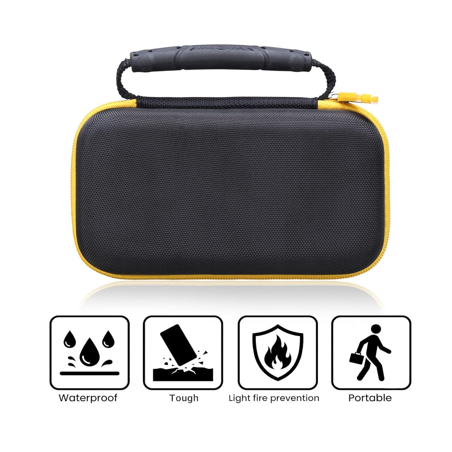 Hard Multimeter Case for Klein MM325/MM420/MM400/MM300/Fluke 117/Fluke 115, Portable Bag for ET140/80023P(Case Only)