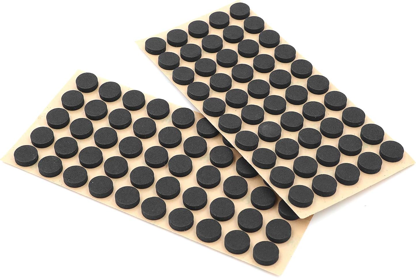 Furniture Felt Pads 3/8" (10mm) Diameter Round 3M Self Adhesive Protects Kitchen Cabinets, Drawers, Desks and Furniture Against Bumps and Scratches 100 Pack - Grey