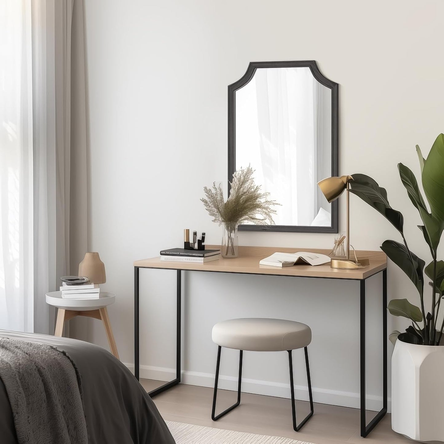 WallBeyond Full Length Mirror Wall Mounted 65"x22", Rustic Wooden Frame Floor Mirror, Large Full Body Mirror for Bedroom, Leaning or Hanging Against Wall, Natural