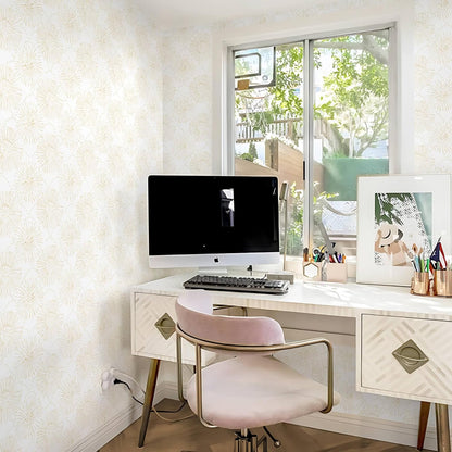 Boho Wallpaper Neutral Peel and Stick Wallpaper 78.7"x17.3" Geometric Wall Paper Beige and White Contact Paper Textured Removable Vinyl Waterproof for Bedroom Farmhouse Kitchen Bathroom