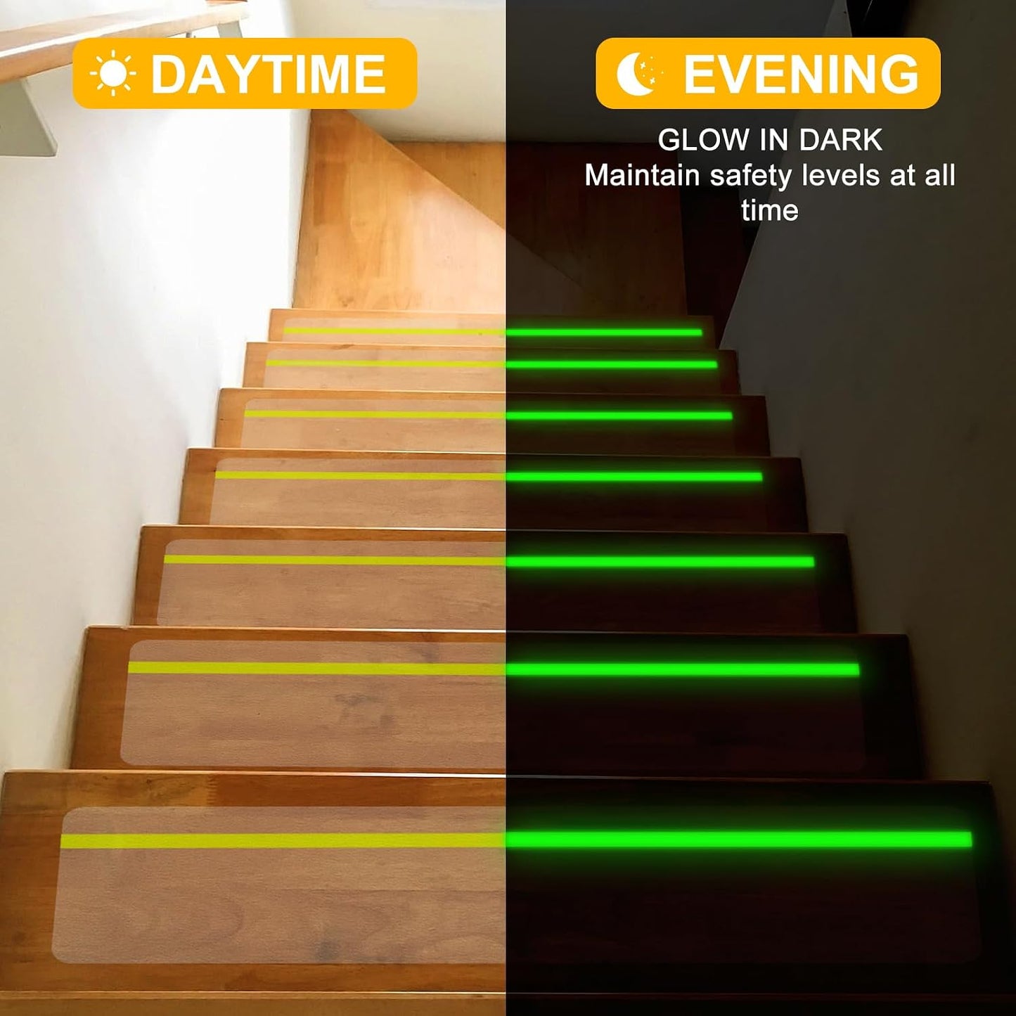 Qingluan Grip Tape, Heavy Duty Anti Slip Tape for Stairs Outdoor/Indoor Waterproof 4" x 33 ft, Safety Non-Slip Roll for Stair Step Traction Treads Stair Non Slip Strips Grey